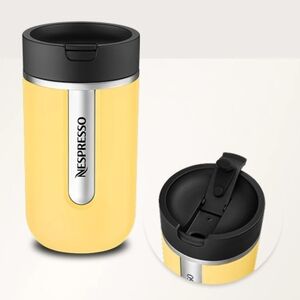 Reusable Limited edition Nespresso mug on a go.